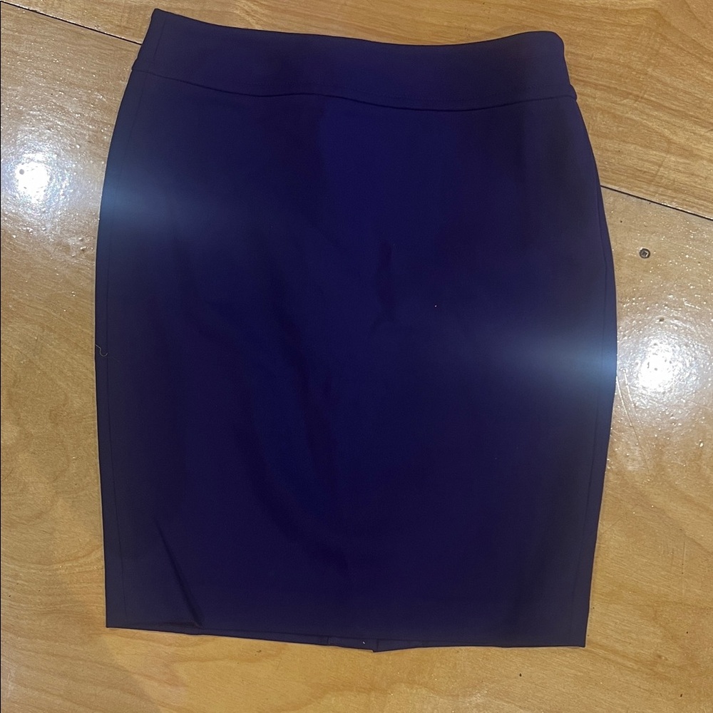 Elegant Purple Ann Taylor Loft Skirt